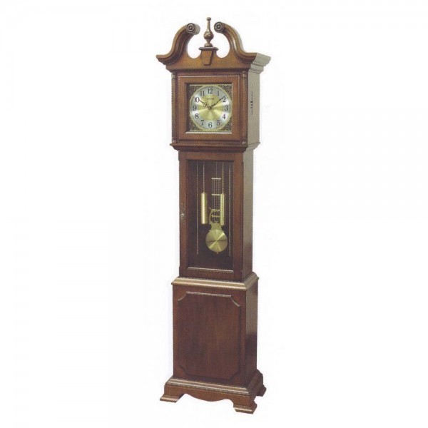Rhythm SIP(Sound In Place) Grandfather Clock Volume Control,Monitor/Demonstration,Auto Night Shut Off Wooden Case